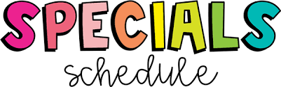 Special Schedule